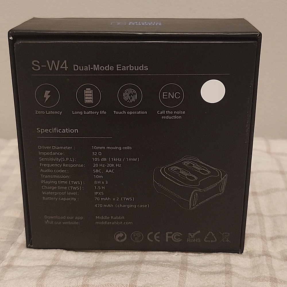 Wireless Earbuds Middle Rabbit - Picture 7 of 7
